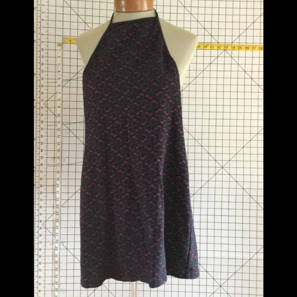 chinese dress ladies 90s 'All That Jazz' Blue Floral Mini Dress / Small  Wildhoneygoods